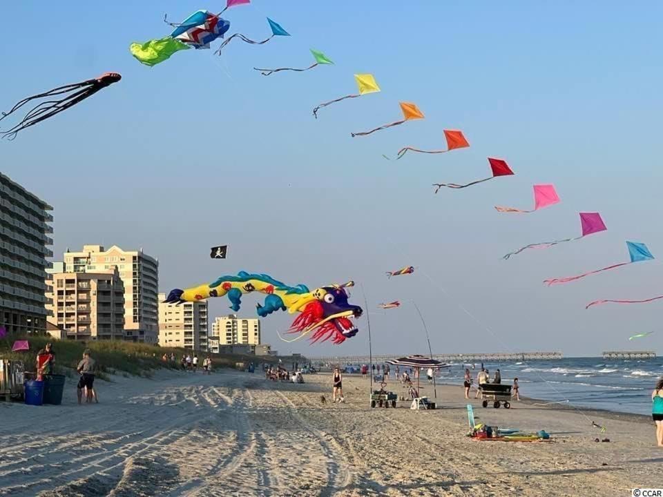 Beautiful Beachfront-Oceanfront First Floor 2Br 2Ba Condo In Cherry Grove, North Myrtle Beach! Renovated With A Fully Equipped Kitchen, 3 Separate Beds, Pool, Private Patio & Steps To The Sand! ภายนอก รูปภาพ
