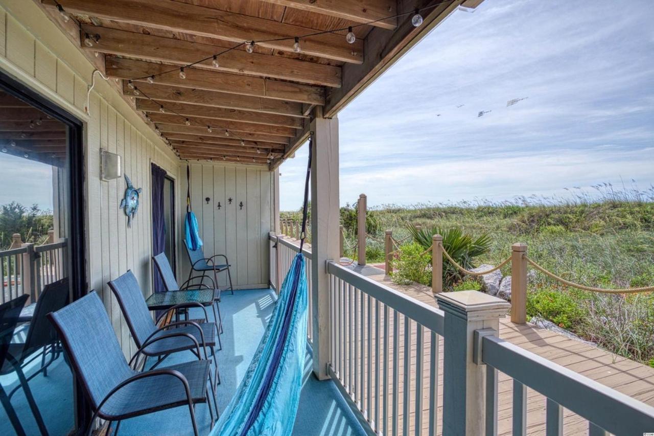 Beautiful Beachfront-Oceanfront First Floor 2Br 2Ba Condo In Cherry Grove, North Myrtle Beach! Renovated With A Fully Equipped Kitchen, 3 Separate Beds, Pool, Private Patio & Steps To The Sand! ภายนอก รูปภาพ
